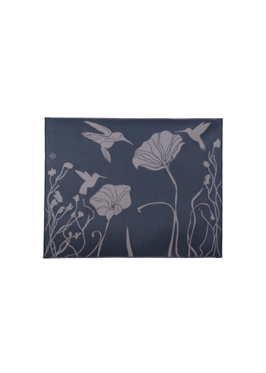 2.4m x 3.35m - PPE Outdoor Mat - Hummingbird Black/Brown